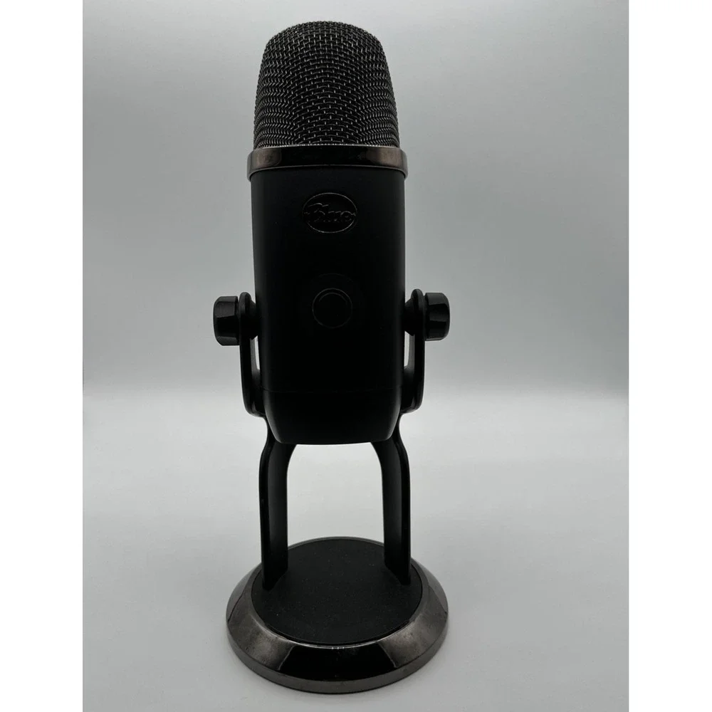 Blue Yeti Nano Premium USB Microphone Black MN A00104 Streaming Podcast Untested
